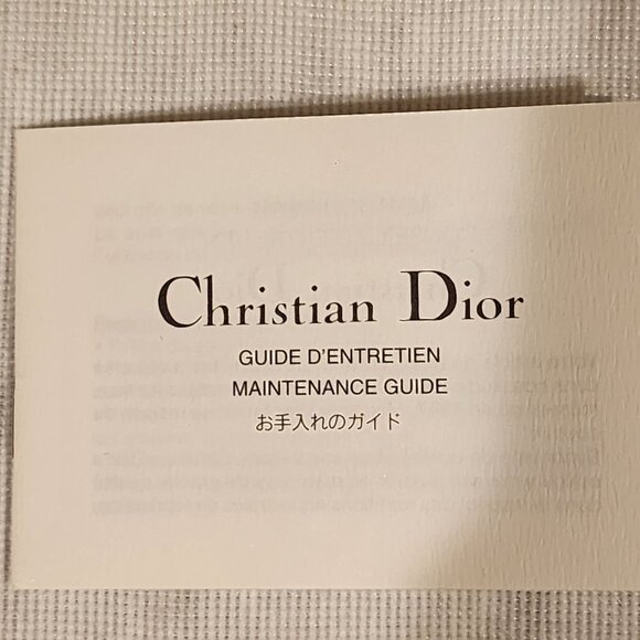 Excellent!! CHRISTIAN DIOR: Soft leather Woven “Lady Dior” bag - Picture 13 of 15